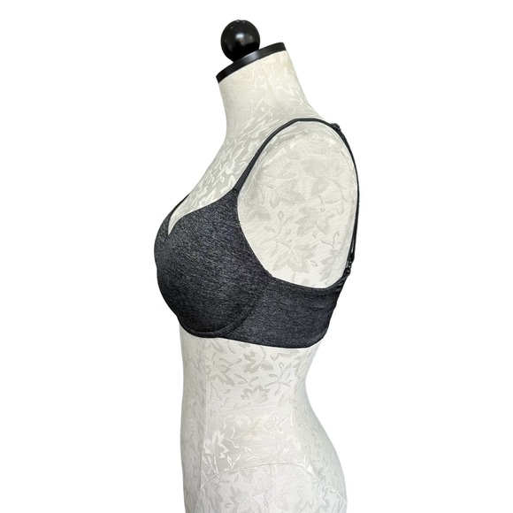 Victoria's Secret Uplift Semi-Demi Bra Heather Grey Underwire Multiway 32DD - Picture 5 of 12
